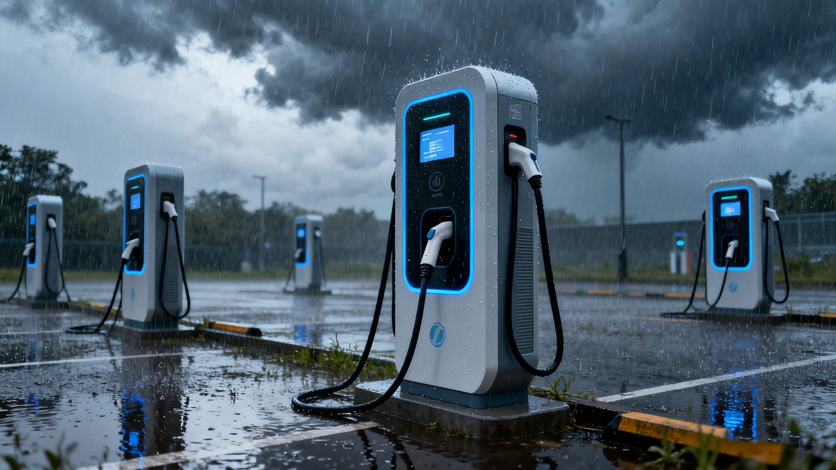 筑牢安全防線：充電樁防水檢測(cè)關(guān)鍵技術(shù)及業(yè)疆智能解決方案